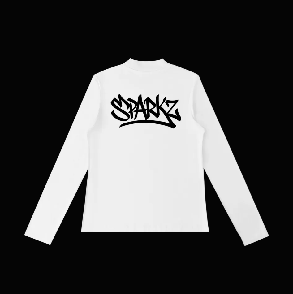 Sparkz Long Sleeve Tee - White
