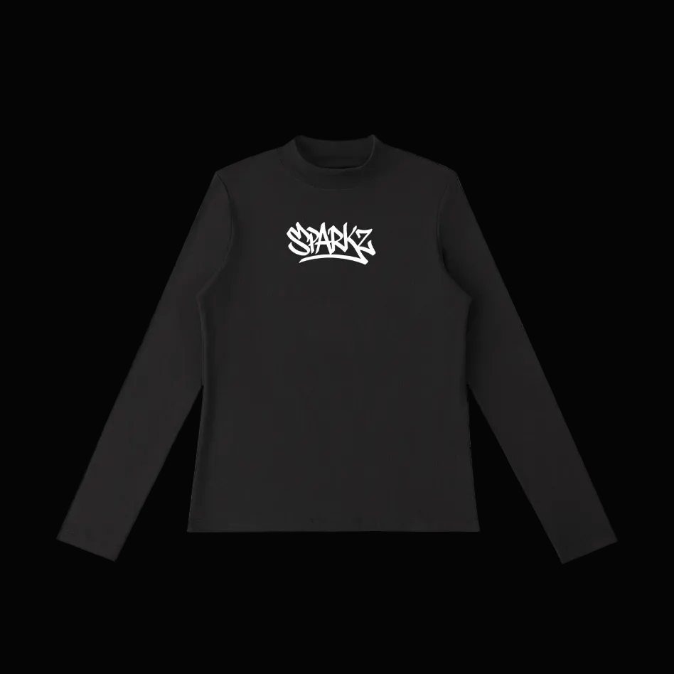 Sparkz Long Sleeve Tee - Black