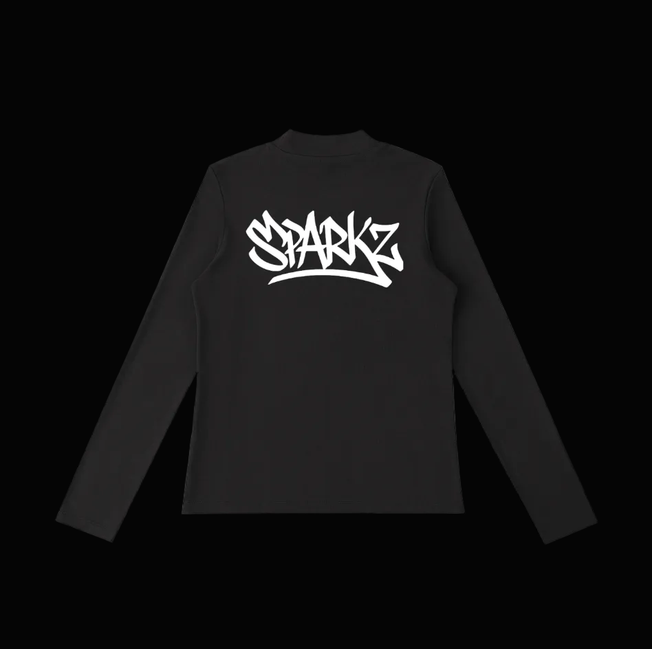 Sparkz Long Sleeve Tee - Black